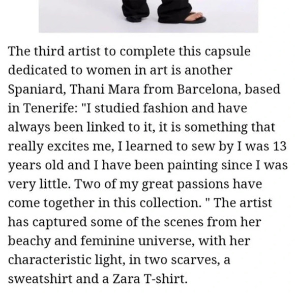 Zara collab denim jacket size S - Picture 8 of 8